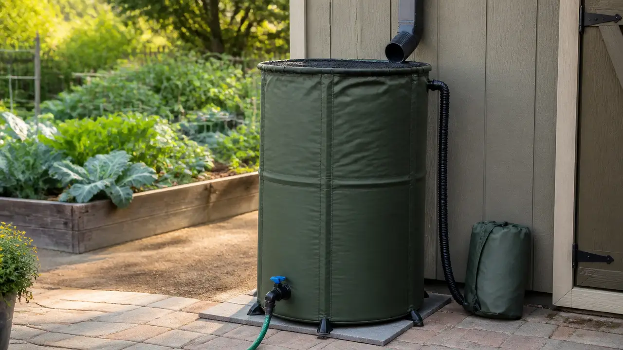 best collapsible rain barrels