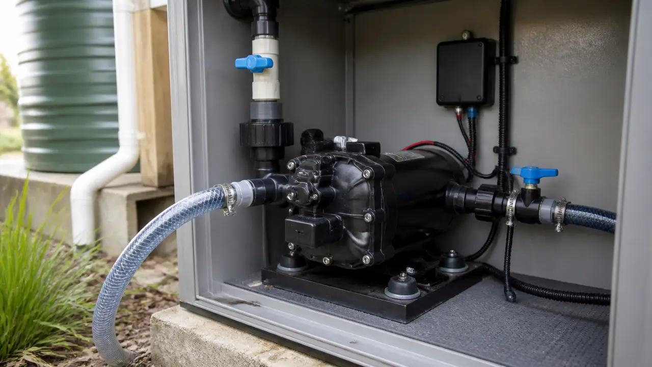 best diaphragm pumps for rainwater systems
