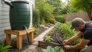 best drip irrigation kits for rain barrels
