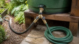 best garden hose splitters for rain barrels