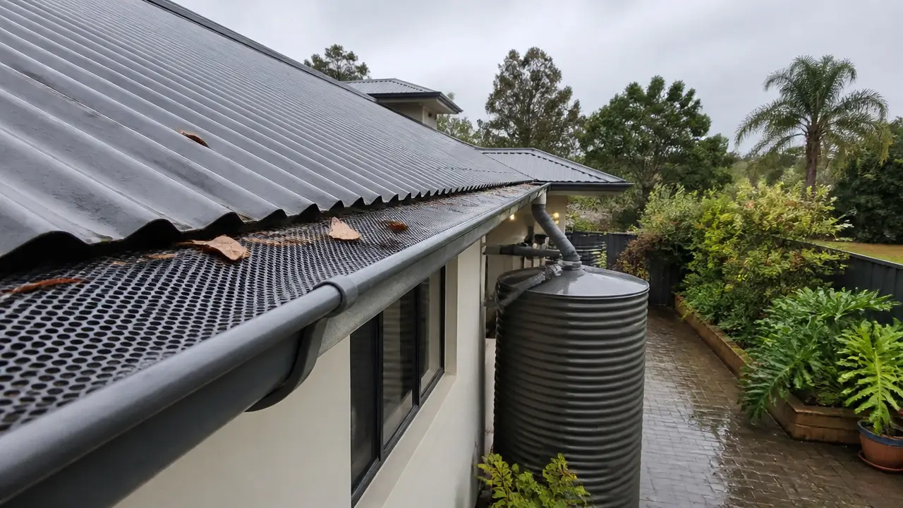 best gutter guards for rainwater harvesting