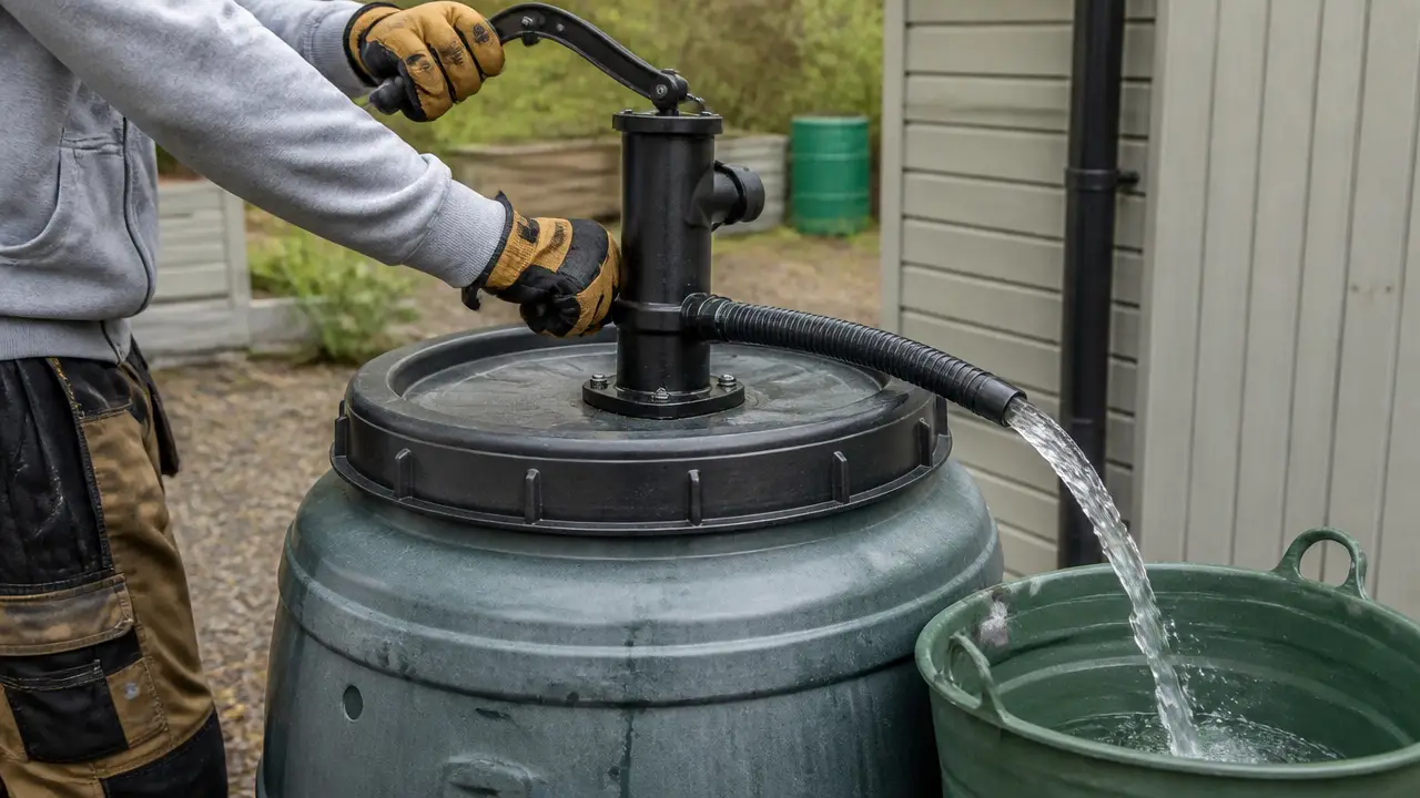 best hand pumps for water barrels