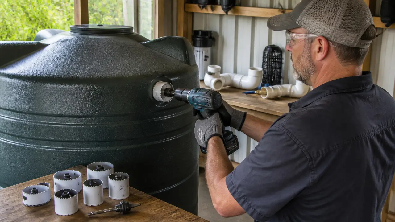 best hole saw kits for water tanks
