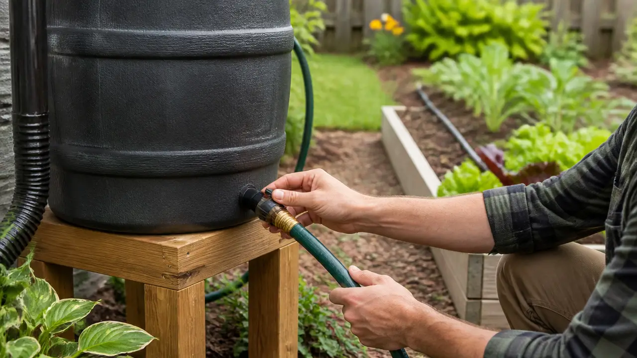 best hose adapter kits for rain barrels