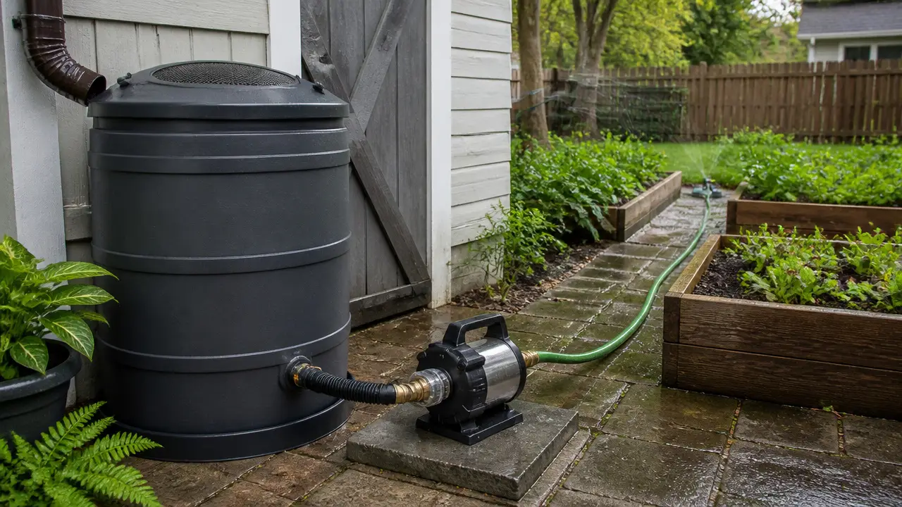 best rain barrel pumps