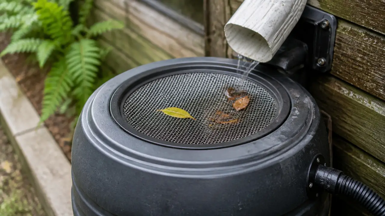best rain barrel screens