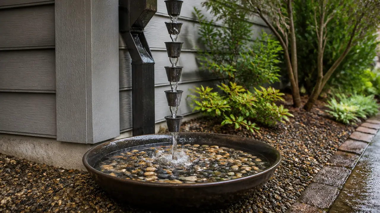best rain chain basins