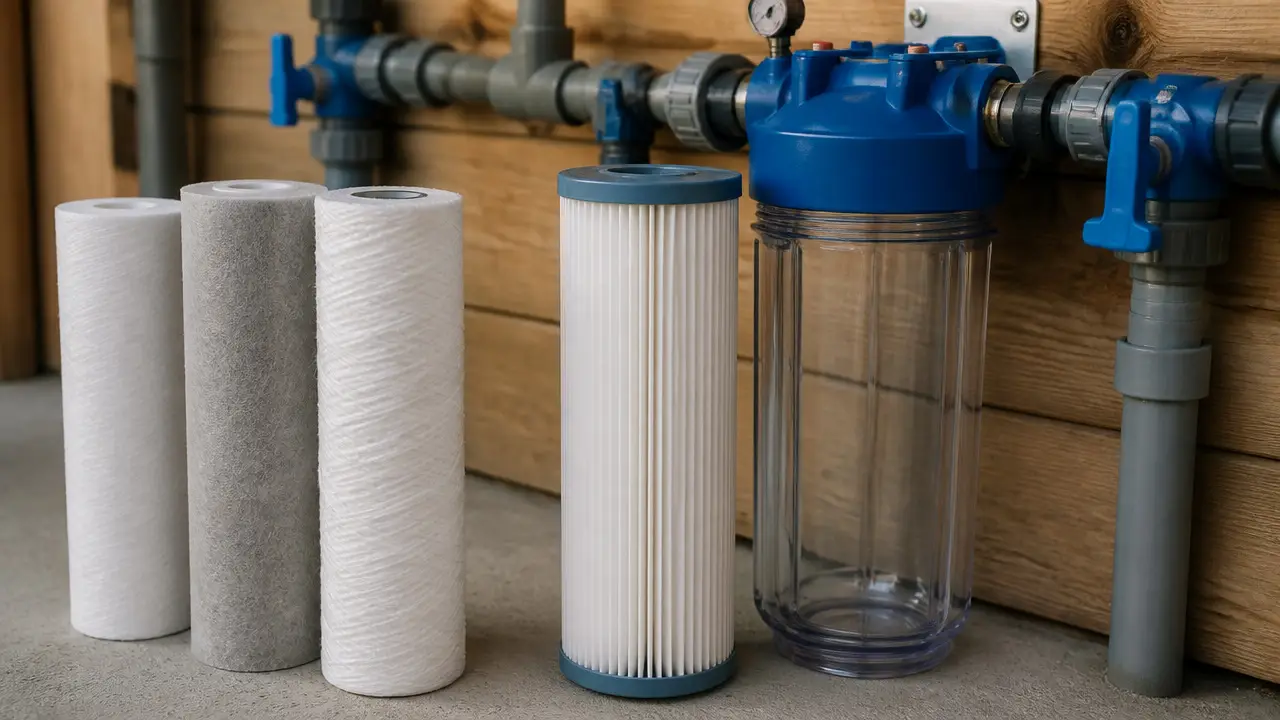 best sediment filter cartridges for rainwater